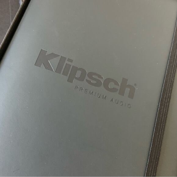 Klipsch Premium Audio Leather Black Journal Notebook Rare Collectors Merch - Picture 4 of 11